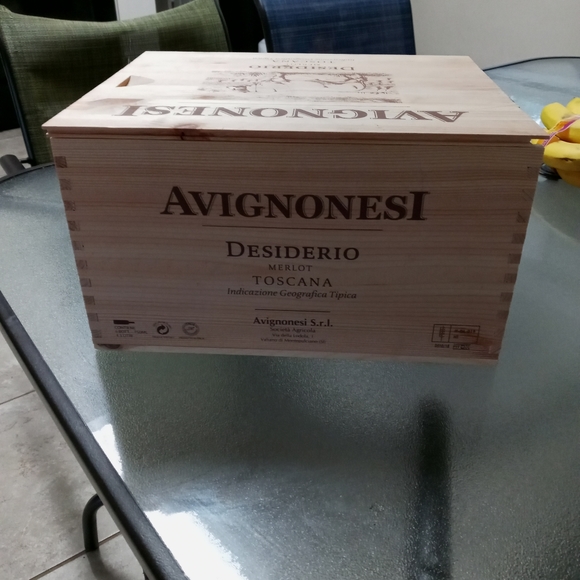 ⭐SOLD⭐Vintage Avignonesi wooden  wine crate - Picture 6 of 16
